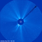 Latest LASCO C3 image of the Sun