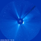 Latest LASCO C3 image of the Sun