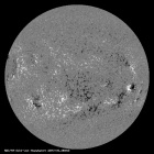 Latest SDO/HMI Magnetogram image of the Sun