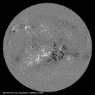 Latest SDO/HMI Magnetogram image of the Sun
