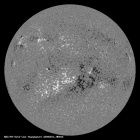 Latest SDO/HMI Magnetogram image of the Sun
