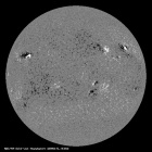 Latest SDO/HMI Magnetogram image of the Sun