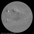 Latest SDO/HMI Magnetogram image of the Sun