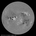 Latest SDO/HMI Magnetogram image of the Sun