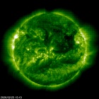 SOHO EIT 195 image of the sun