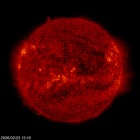 SOHO EIT 304 image of the sun