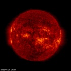 SOHO EIT 304 image of the sun