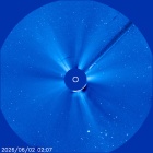 Latest LASCO C3 image of the Sun