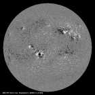 Latest SDO/HMI Magnetogram image of the Sun