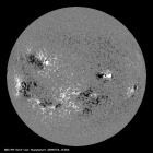 Latest SDO/HMI Magnetogram image of the Sun