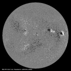 Latest SDO/HMI Magnetogram image of the Sun