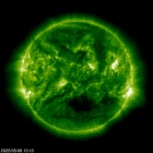 SOHO EIT 195 image of the sun