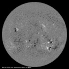 Latest SDO/HMI Magnetogram image of the Sun