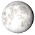 Waning Gibbous, 16 days, 16 hours, 50 minutes in cycle