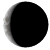 Waning Crescent, 25 days, 7 hours, 38 minutes in cycle