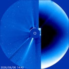 Latest LASCO C3 image of the Sun