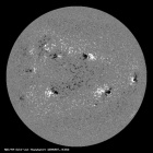 Latest SDO/HMI Magnetogram image of the Sun