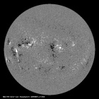Latest SDO/HMI Magnetogram image of the Sun
