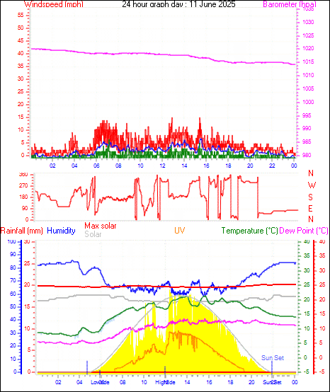 24 Hour Graph for Day 11