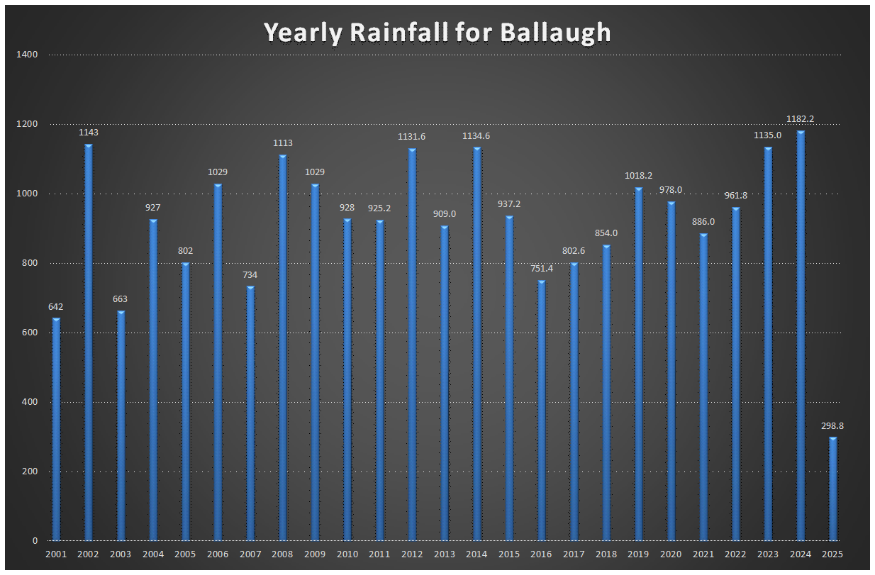 Yearly Rain